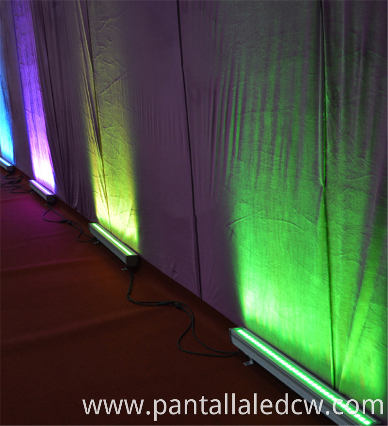 24*3w led wall wash bar stage